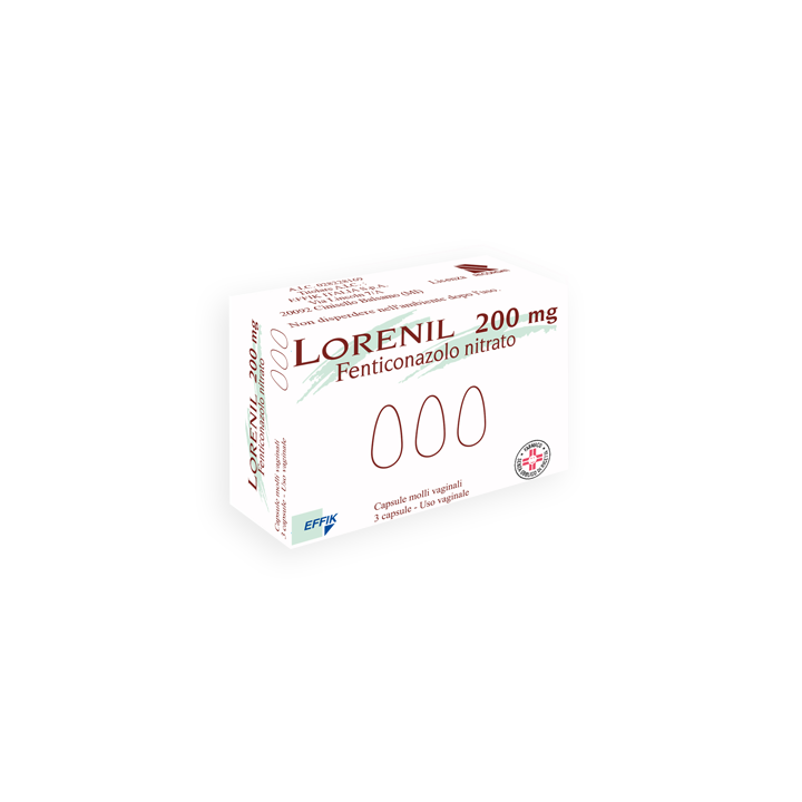 LORENIL*3CPS MOLLI VAG 200MG