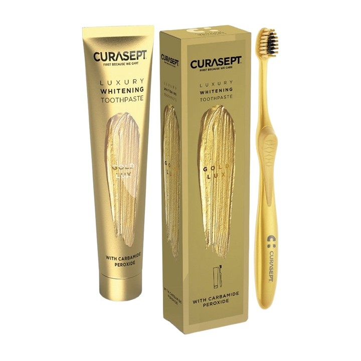 CURASEPT GOLD LUXURY WHITE75ML