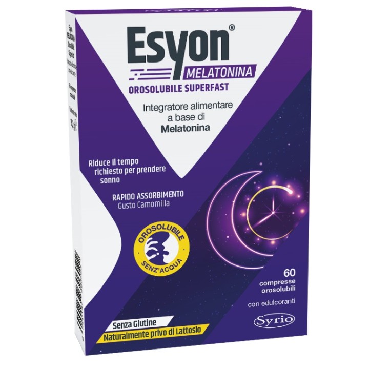 ESYON MELATONINA OROSOL 60CPR