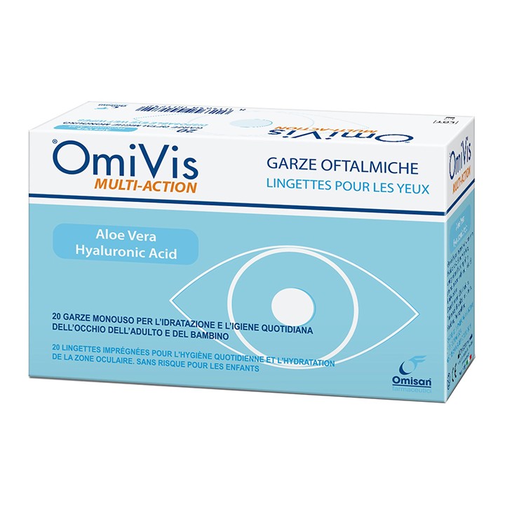 OMIVIS GARZE OFTALMICHE 20PZ
