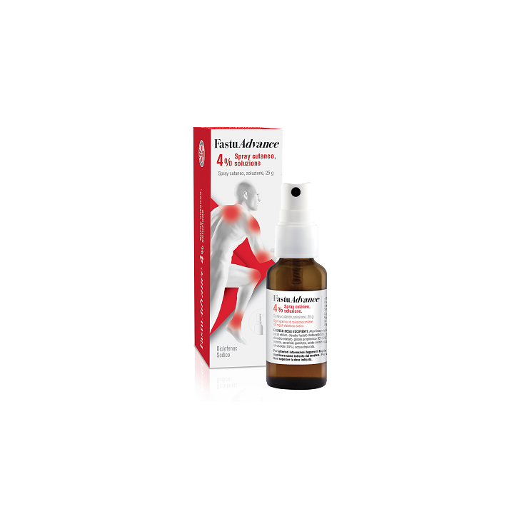 FASTUADVANCE*SPRAY 25G 4%