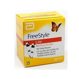 FREESTYLE LITE GLICEMIA 25STR