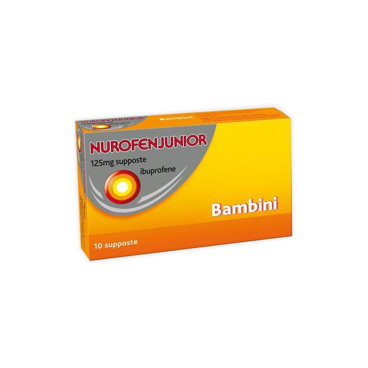 NUROFENJUNIOR*10SUPP 125MG