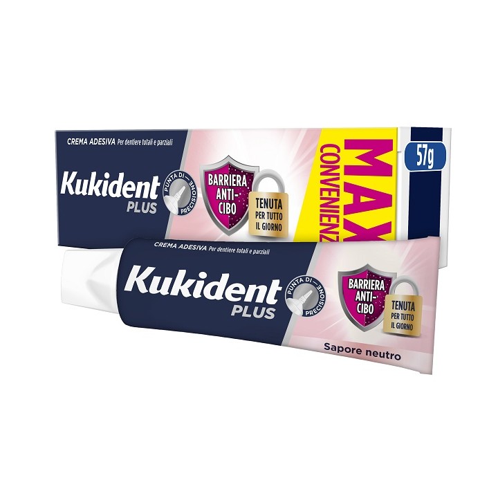 KUKIDENT PLUS BARRI A/CIBO 57G