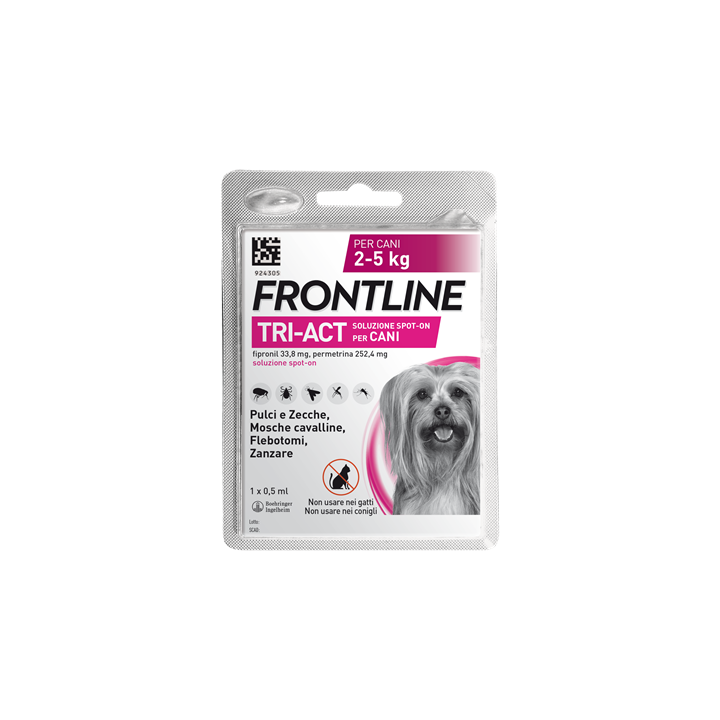 FRONTLINE TRI-ACT*1PIP 2-5KG