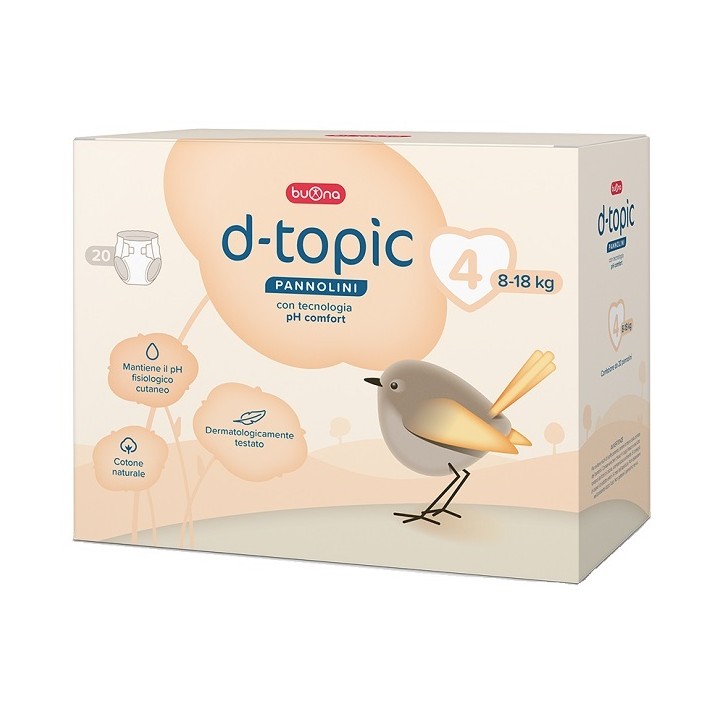 DTOPIC PANNOLINI 4 20PZ