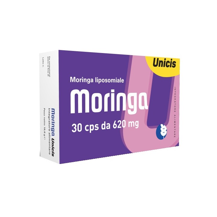MORINGA UNICIS 30CPS 620MG