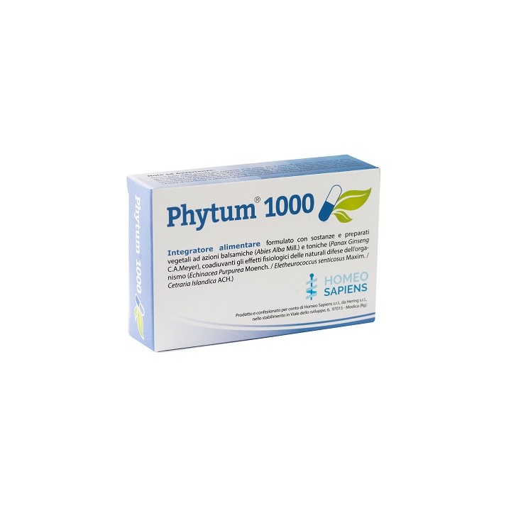 PHYTUM 1000 30CPS 500MG