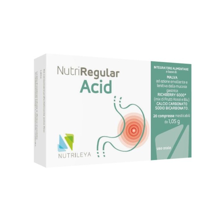 NUTRIREGULAR ACID 20CPR MAST