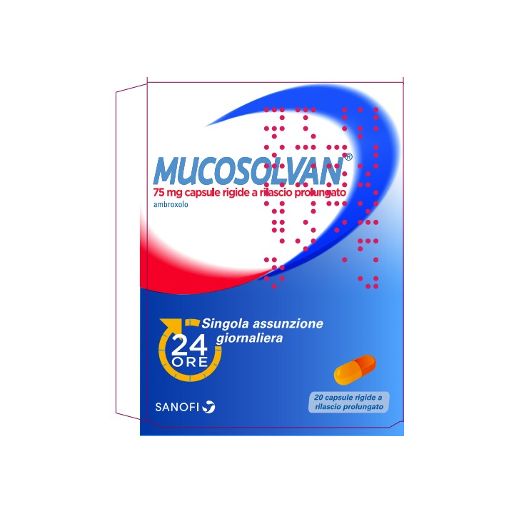 MUCOSOLVAN*20CPS 75MG RP