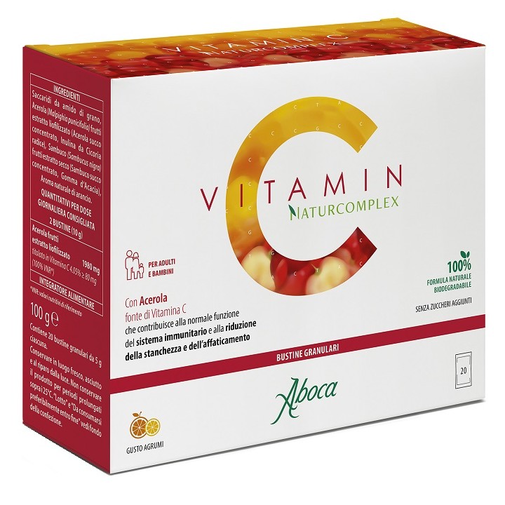 VITAMIN C NATURCOMPLEX 20BUST