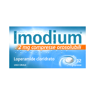 IMODIUM*12CPR OROSOL 2MG