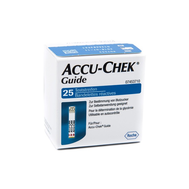 ACCU-CHEK GUIDE 25 STRIPS RETA