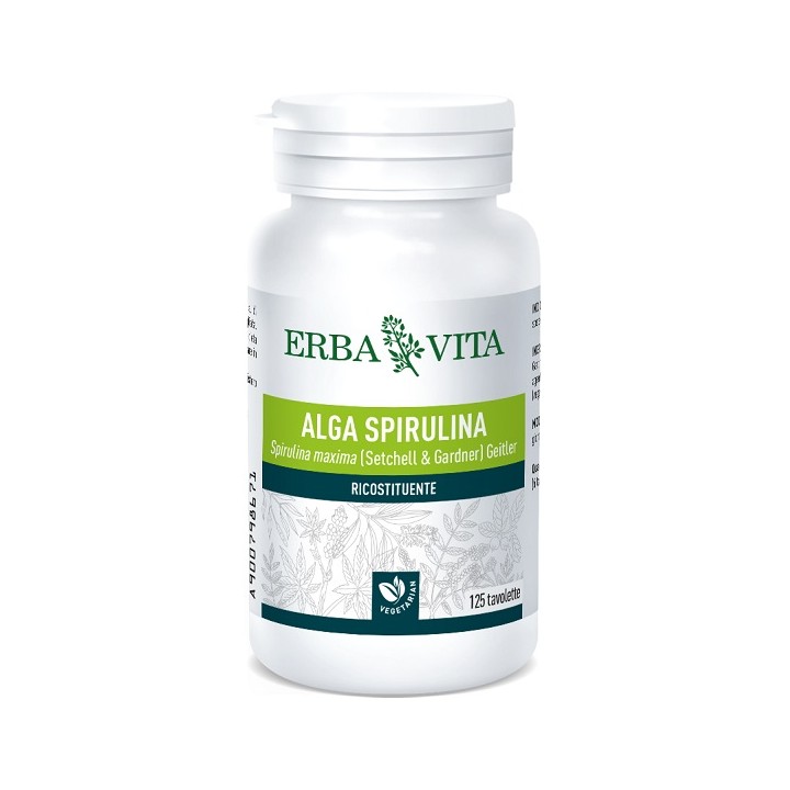 ALGA SPIRULINA 125TAV 400MG