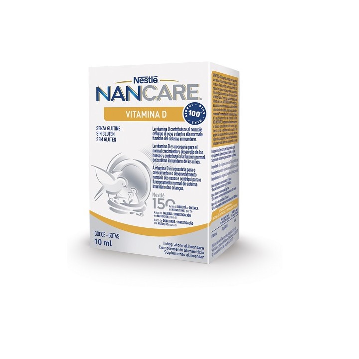 NANCARE VITAMINA D GOCCE 10ML