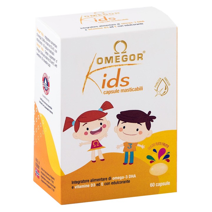 OMEGOR KIDS 60CPS MASTICABILI