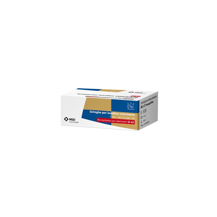 SIRINGA INS VET 40UI/ML 30PZ