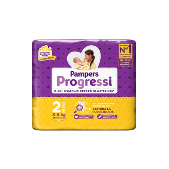 PAMPERS PROG MINI 3-6KG 28PZ