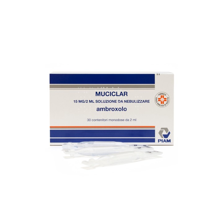 MUCICLAR*NEBUL 30FL 15MG 2ML