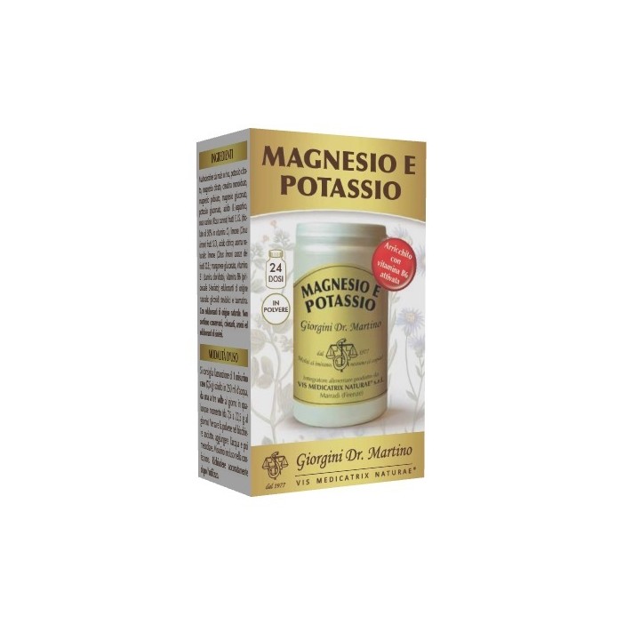 MAGNESIO E POTASSIO POLV 180G