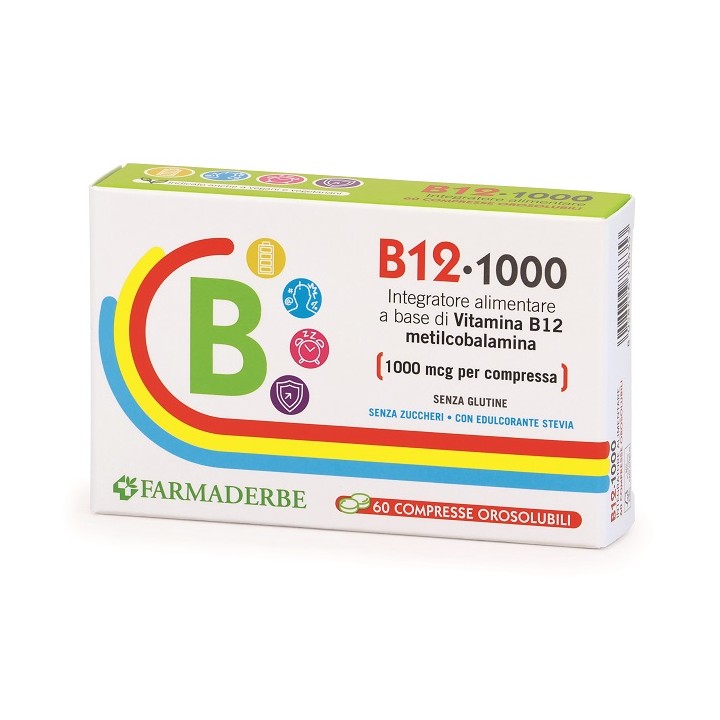 B12 1000 60CPR OROSOLUBILI