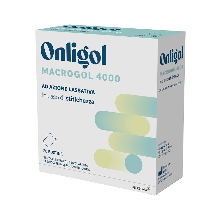 ONLIGOL MACROGOL 4000 20BUST