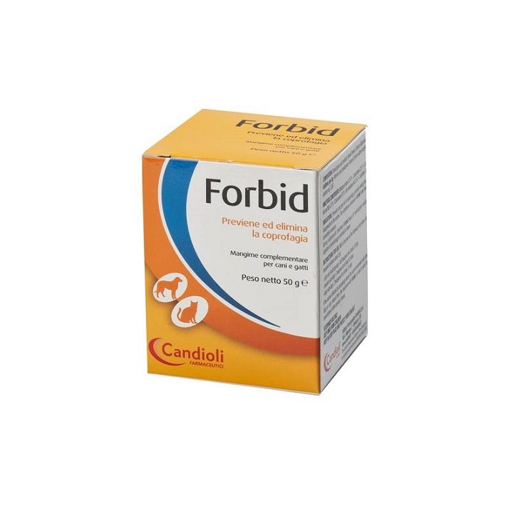 FORBID CANI GATTI POLVERE 50G