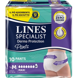 LINES SP DERM PANTS MAXI M 10P