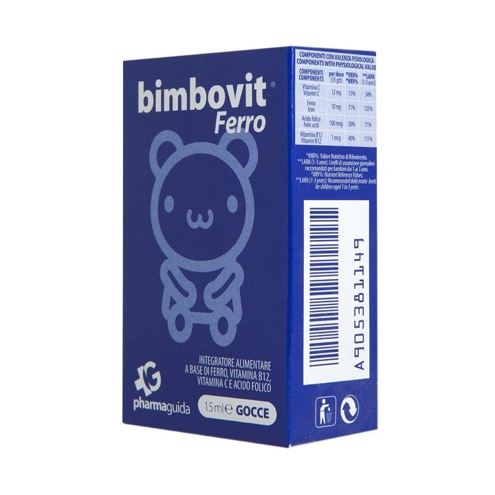 BIMBOVIT FERRO GOCCE 15ML
