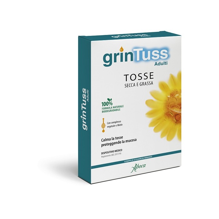 GRINTUSS ADULTI SCIROPPO 12FL