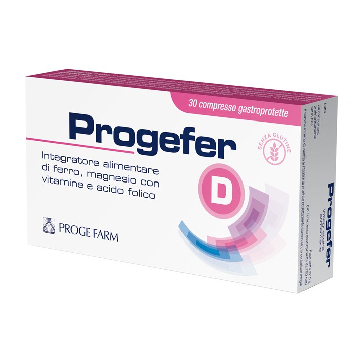 PROGEFER D 30CPR GASTROPROT