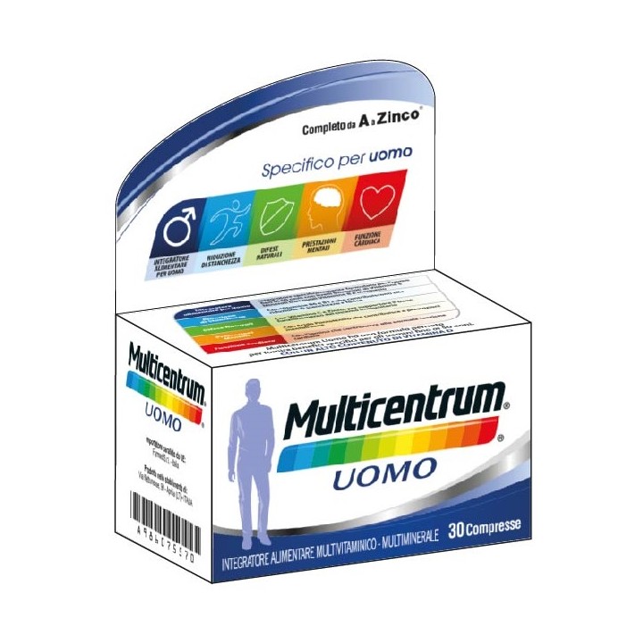 MULTICENTRUM UOMO 30CPR