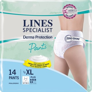 LINES SP DERM PANTS PLUS XL14P
