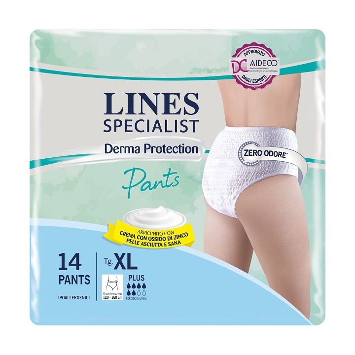 LINES SP DERM PANTS PLUS XL14P