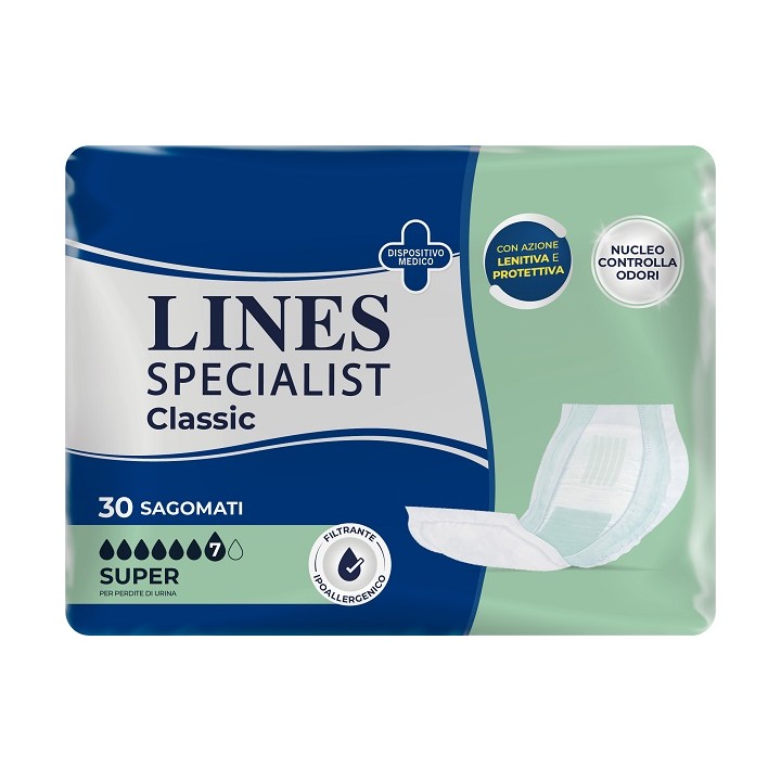 LINES CLAS SAGOMATO SUPER 30PZ