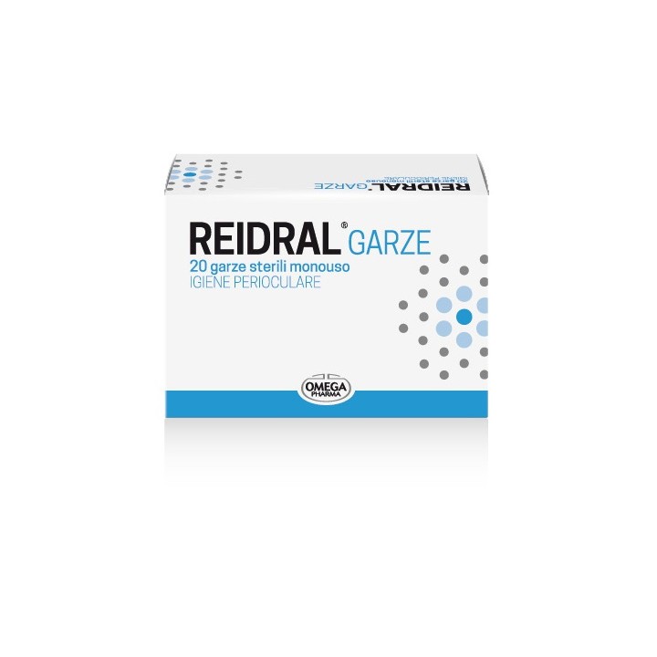 REIDRAL GARZE OCULARI 20PZ