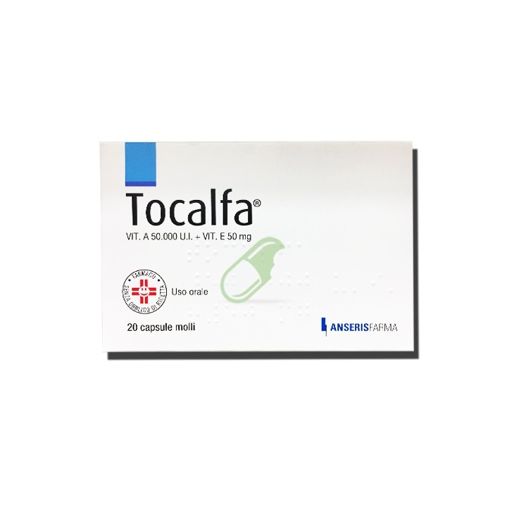 TOCALFA*20CPS MOLLI 50000UI+50