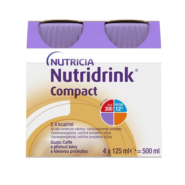 NUTRIDRINK COMPACT CAF 4X125ML