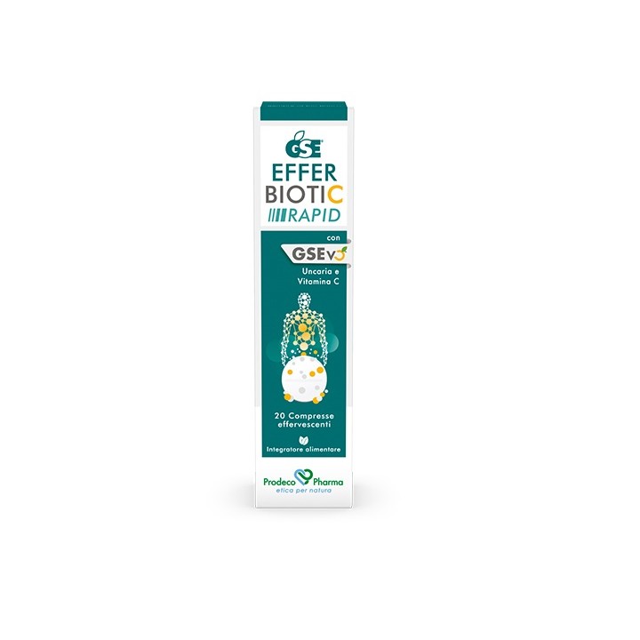 GSE EFFERBIOTIC RAPID 20CPR