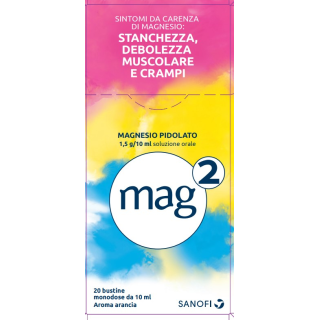 MAG 2*OS SOLUZ 20BUST1,5G/10ML