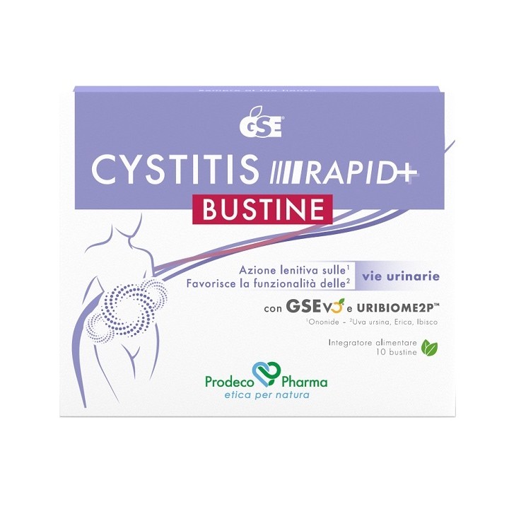 GSE CYSTITIS RAPID+ 10BUST