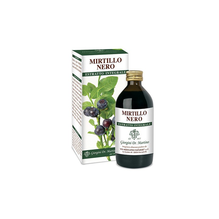 MIRTILLO NERO ESTR INTEGR200ML