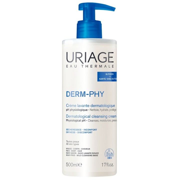 URIAGE DERM PHY CR LAVANT500ML