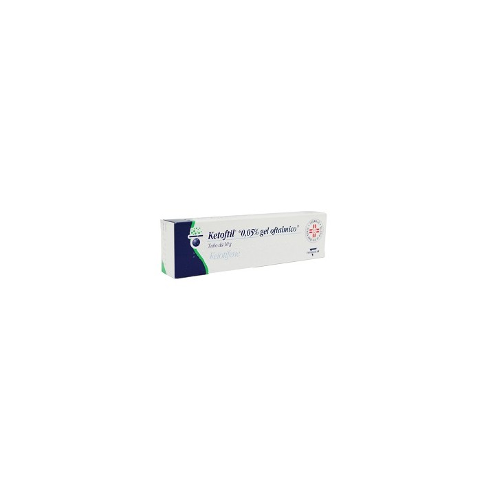 KETOFTIL*GEL OFT 10G 0,5MG/G