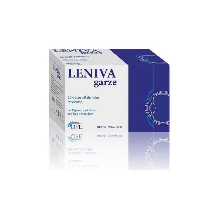 LENIVA GARZE OFTALMICHE 20PZ