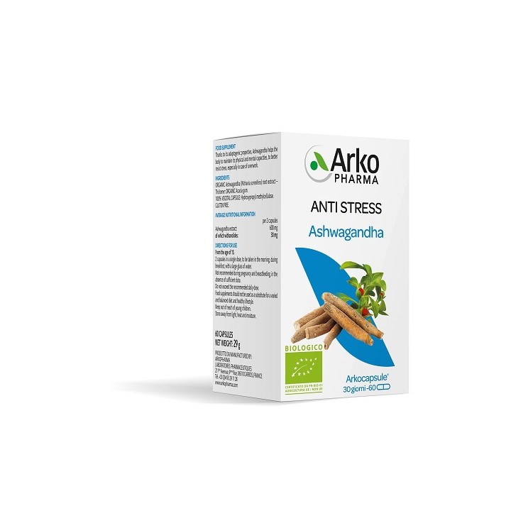 ARKOCPS ASHWAGANDHA BIO 60CPS