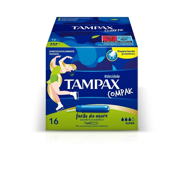 TAMPAX COMPAK SUPER 16PZ