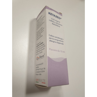 KETAZED*COLL FL 10ML 0,25MG/ML