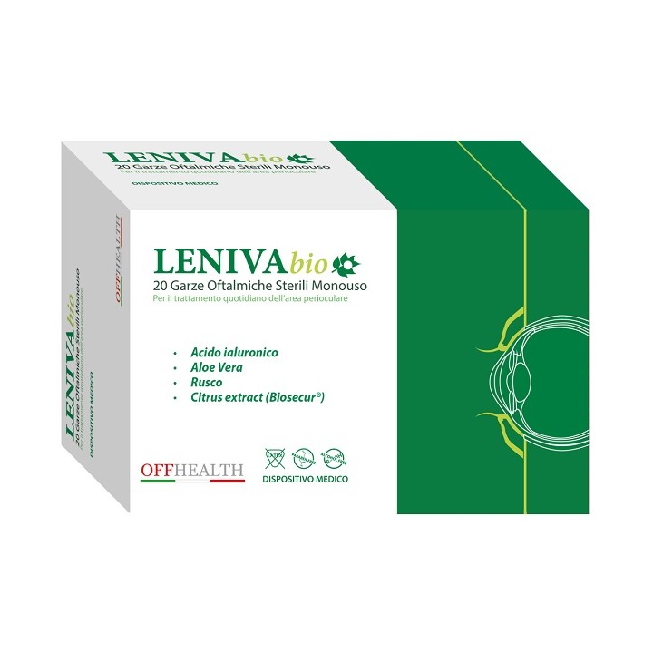 LENIVA BIOSECUR GARZE OFT 20PZ