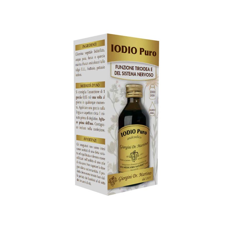 IODIO PURO ANALCOLICO 100ML